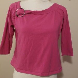 Fuchsia color blouse